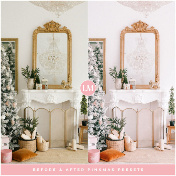 Pink Christmas Preset Collection By Primosy - Image 3