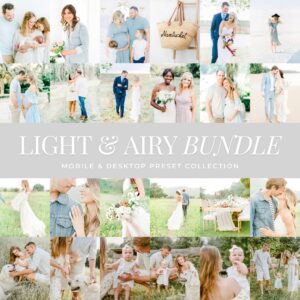 Light & Airy Preset Bundle By Primosy