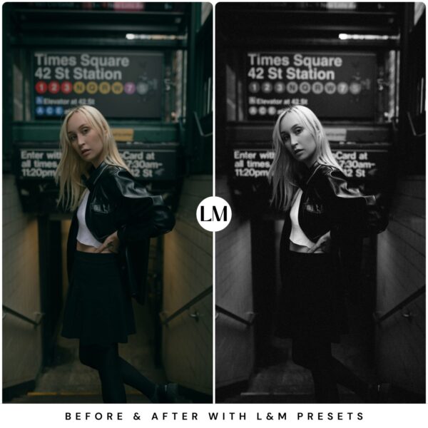 Moody Black & White Preset Collection By Primosy - Image 13