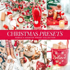 Vibrant Christmas Preset Collection By Primosy