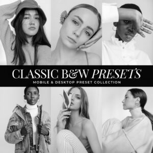 Black & White Preset Collection By Primosy