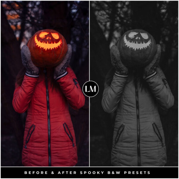 Spooky Black & White Preset Collection By Primosy - Image 6