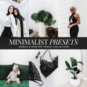 Minimalist Preset Collection By Primosy