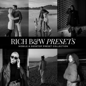 Rich B&W Preset Collection By Primosy