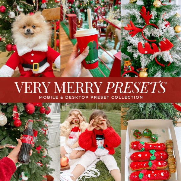 Very Merry Preset Collection By Primosy