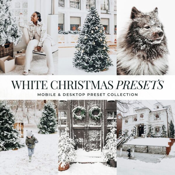 White Christmas Preset Collection By Primosy