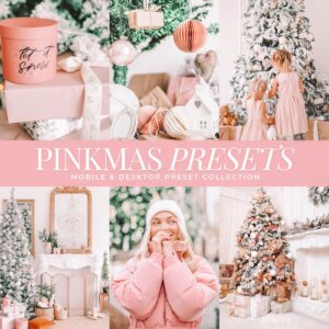 Pink Christmas Preset Collection By Primosy