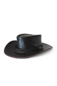 Primosy Crushable Premium Genuine Leather Western Cowboy Hat – Unisex