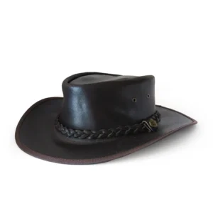 Primosy Crushable Premium Genuine Leather Western Cowboy Hat – Unisex