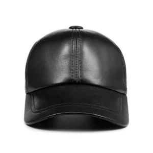 Primosy Genuine Sheep Leather Adjustable Baseball Cap – Unisex