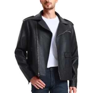 Primosy Simple Men's Leather Jackets