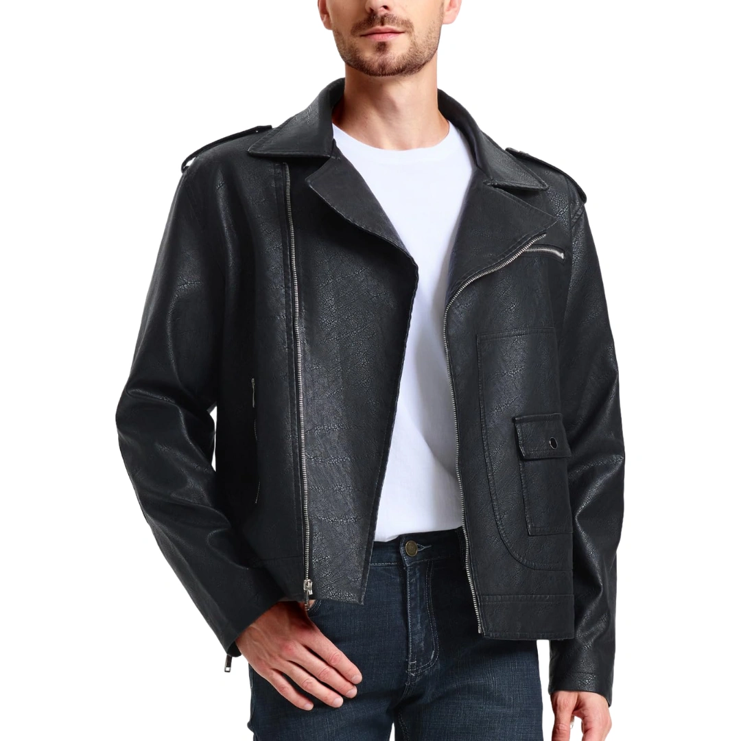 Primosy Simple Men's Leather Jackets